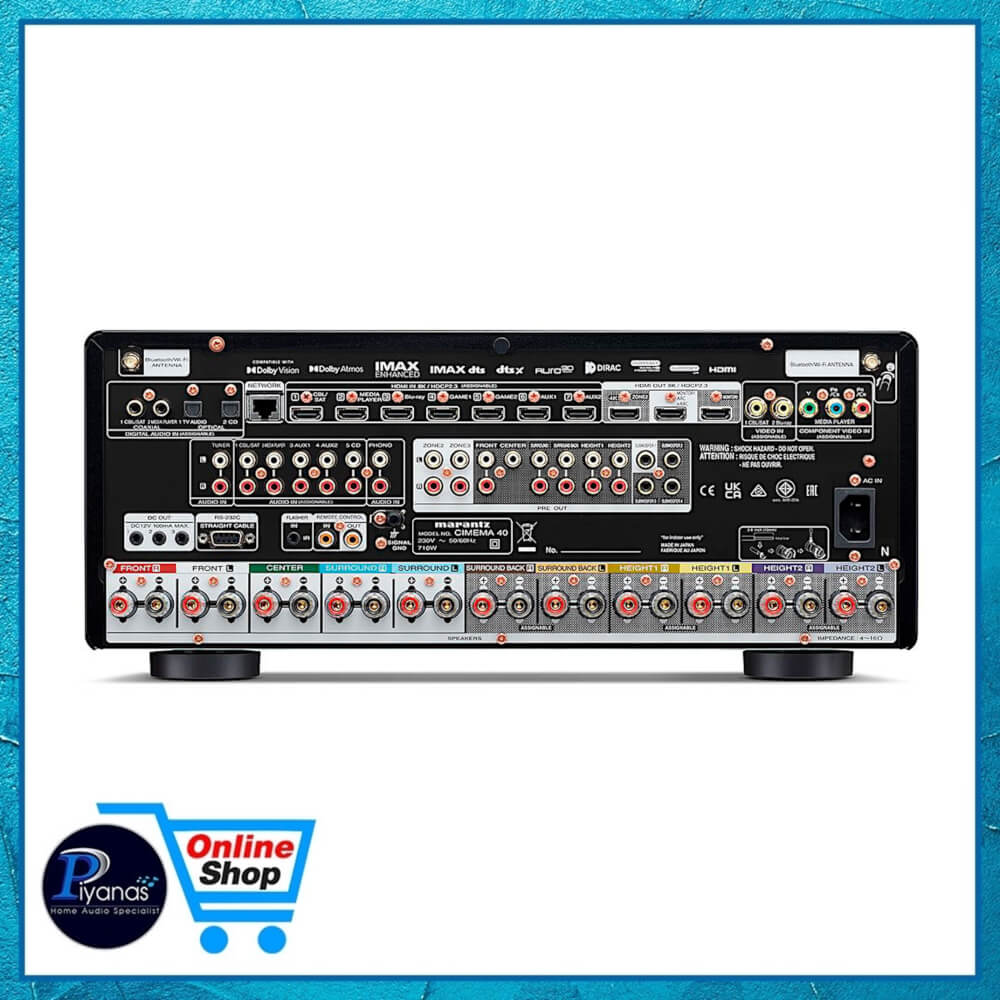 รีซีฟเวอร์ MARANTZ : CINEMA-40 (BLACK)